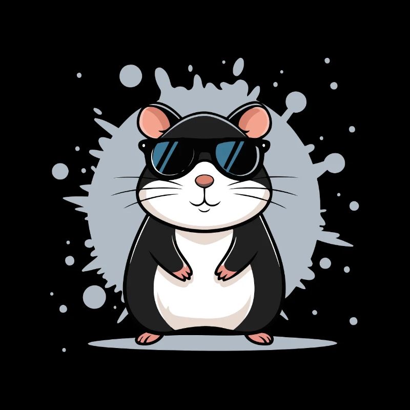 Hamster-Sonnenbrille