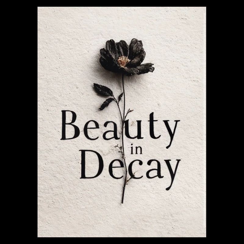 Beauty in Decay: Blume im Verfall