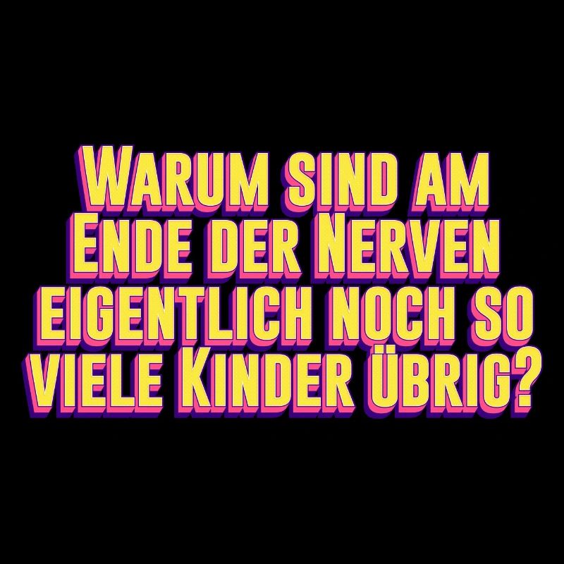 Warum sind am Ende der Nerven eigentlich noch...