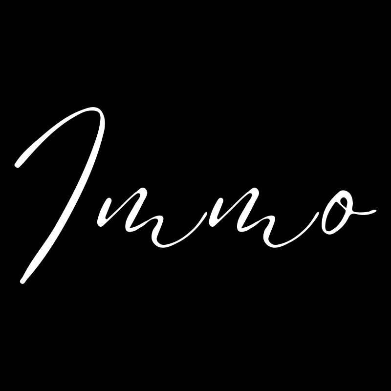 Immo Name Shirt Männer personalisiertes Geschenk