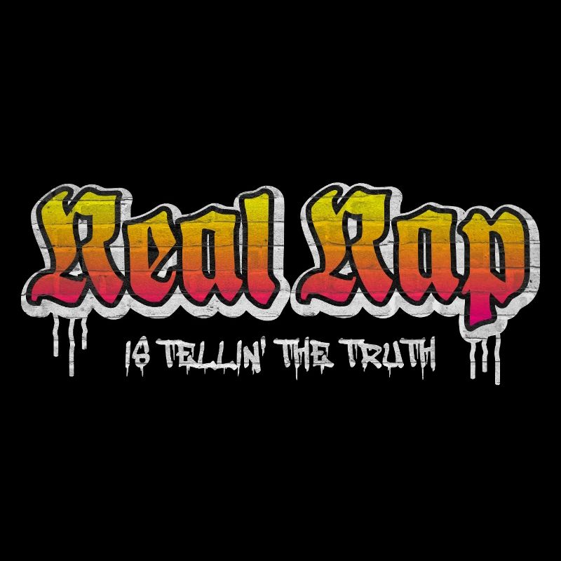 Real Rap Graffiti Schriftzug