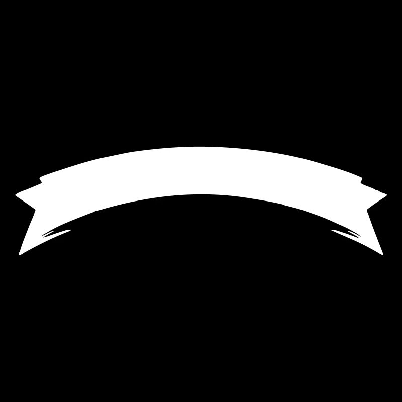 Arc | Banderole | ruban Vectorgraphique blanc