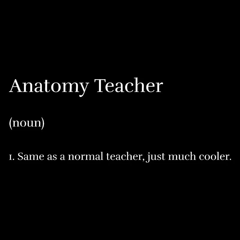 Professeur d’anatomie