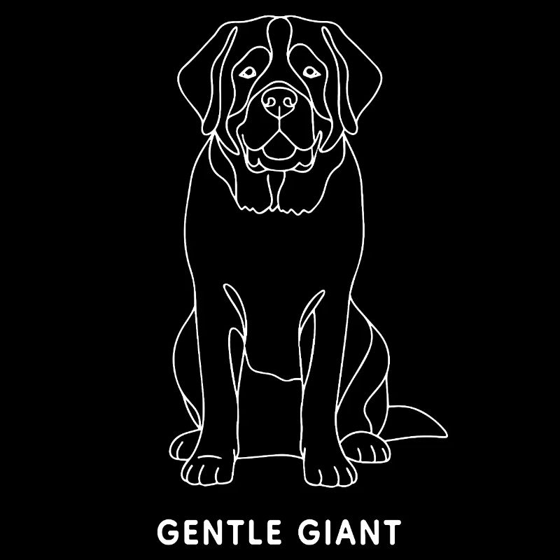 Gentil Géant Saint-Bernard