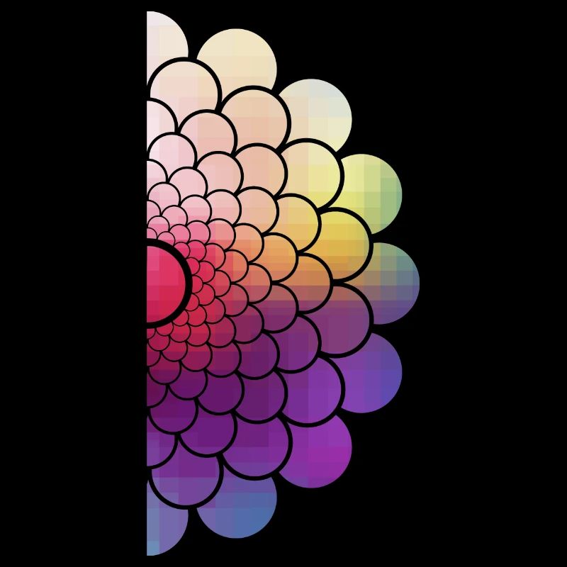 half rainbow