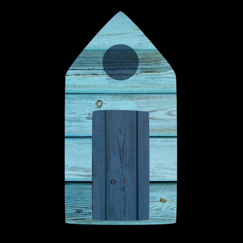 Maison de plage Maison en bois de vacances de mer de la plage de Deco
