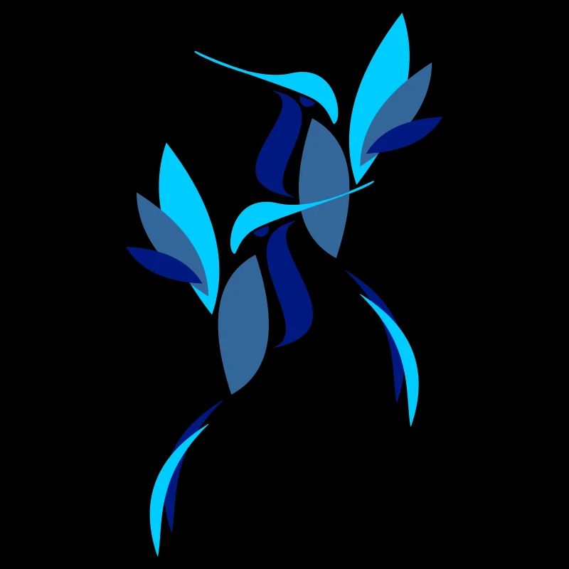 Blauer Vogel