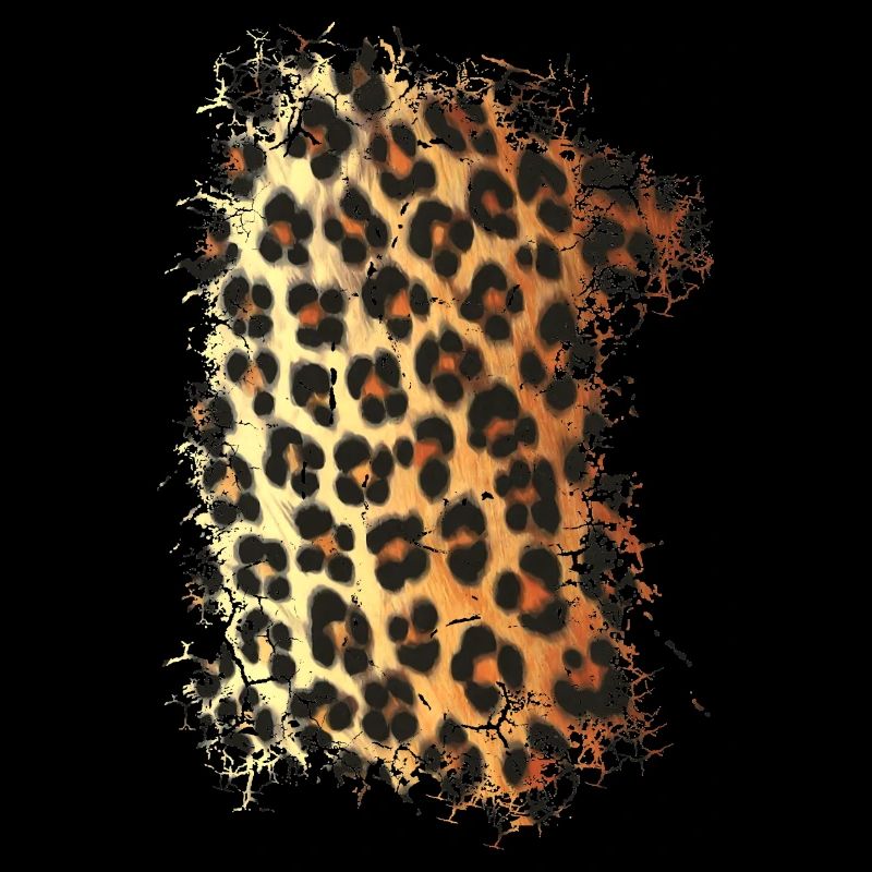 Leopard fur pattern