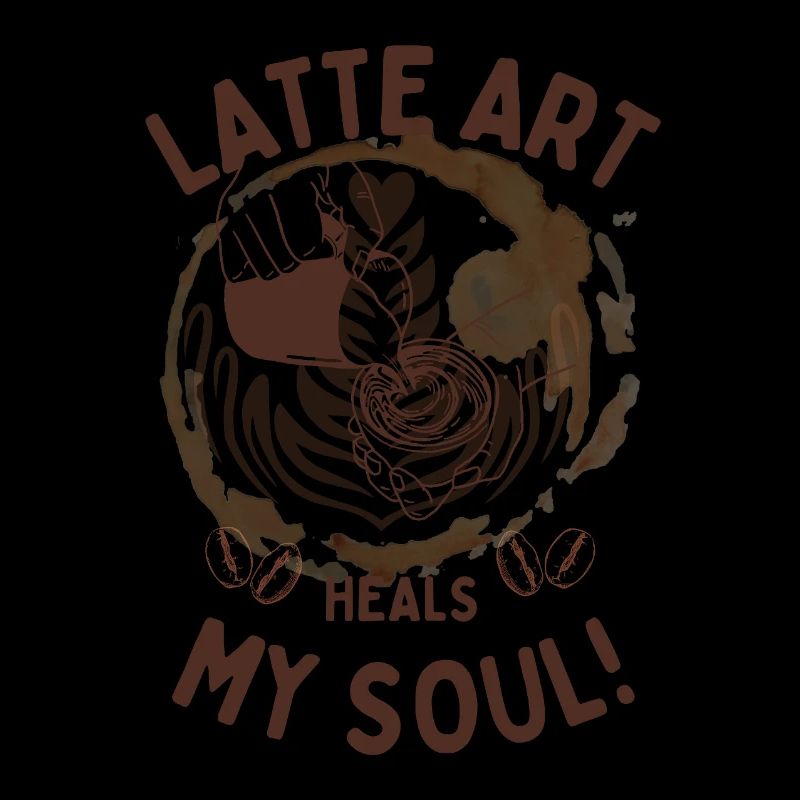 Latte Art guérit mon âme – Conception de café barista