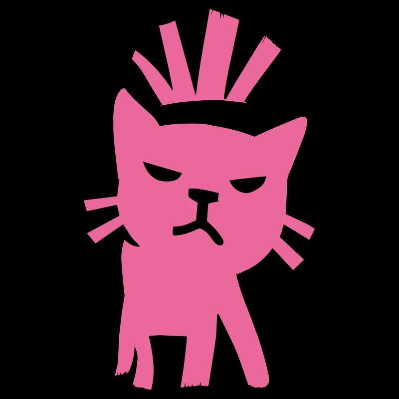 Petits Monstres : Mohawk Punk Cat