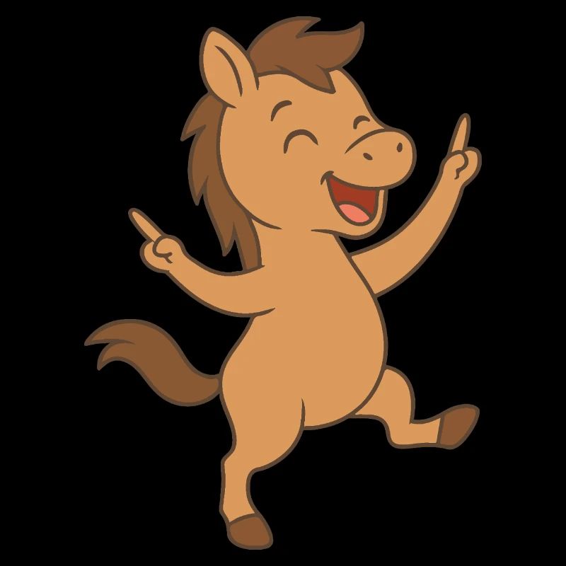 Dancing colt