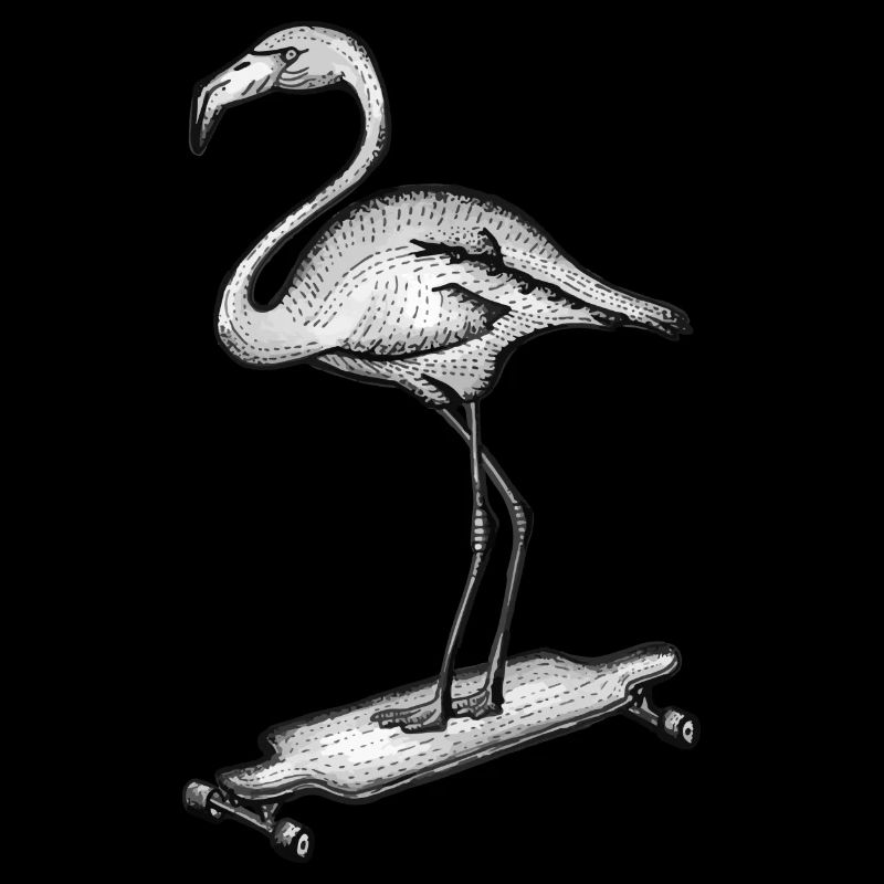 Flamingo Longboard