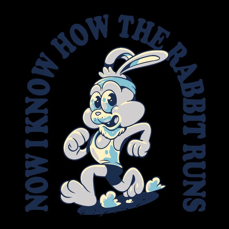 Now I Know How the Rabbit Runs – Denglisch Spruch