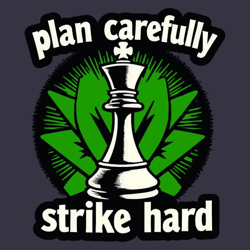 Schach plan carefully strike hard