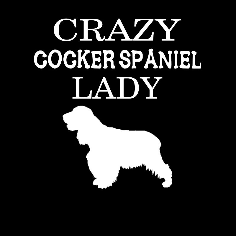 Cocker spaniel - Crazy Cocker spaniel lady