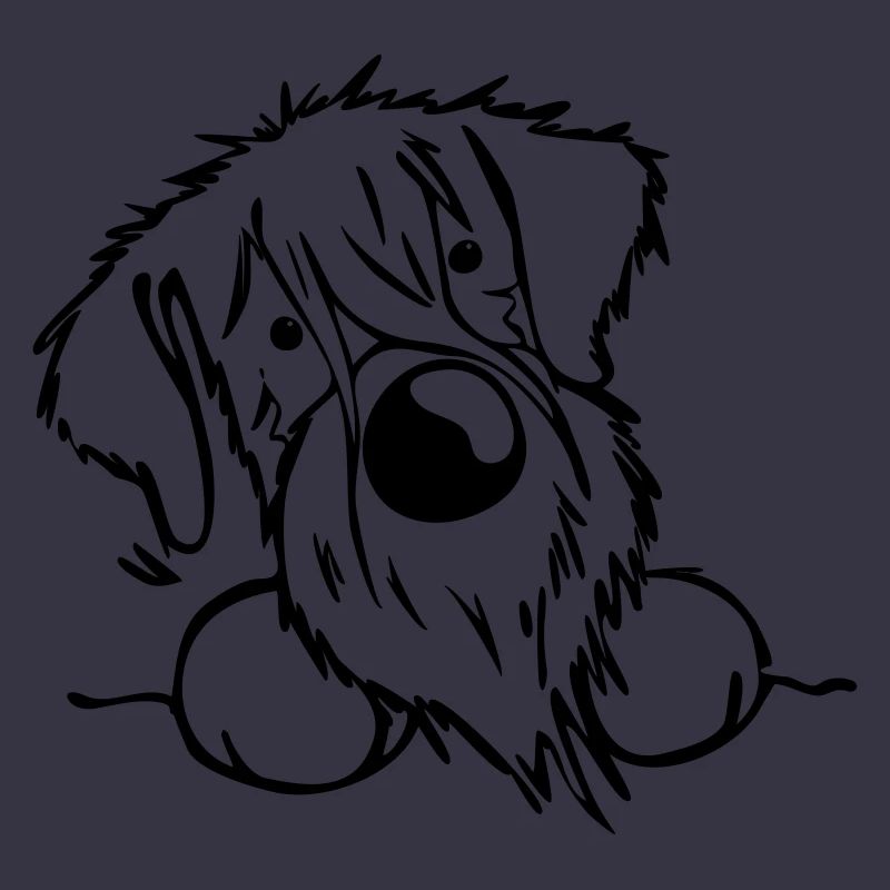 Neugieriger Schnauzer