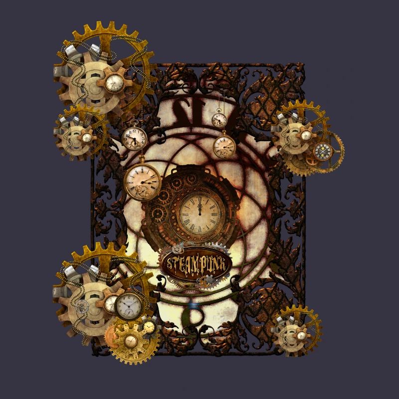Atemberaubendes Steampunk-Design