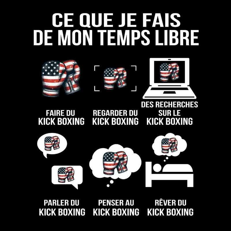 Ce que je fais de mon temps libre Boxe americaine