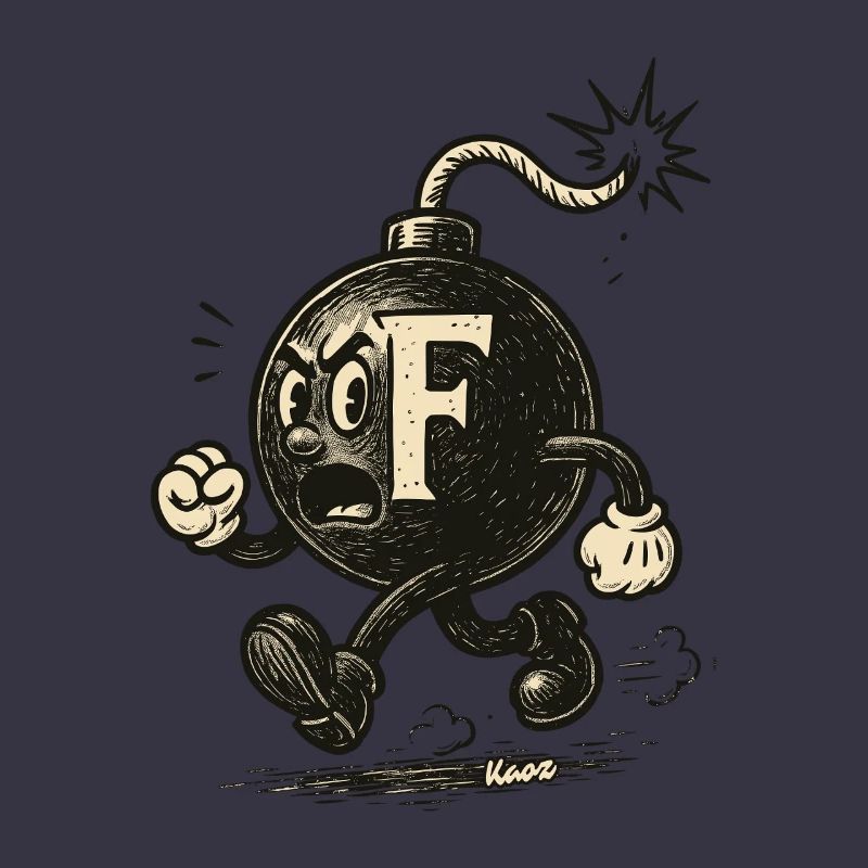 F-Bombe-Maskottchenbombe