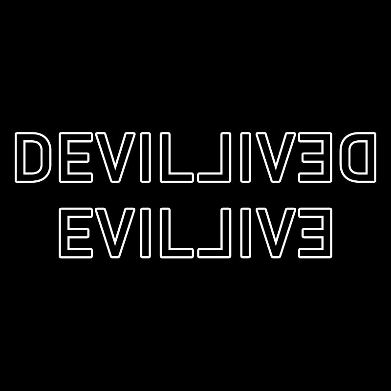Double Devil-Wordmark Mirror Image