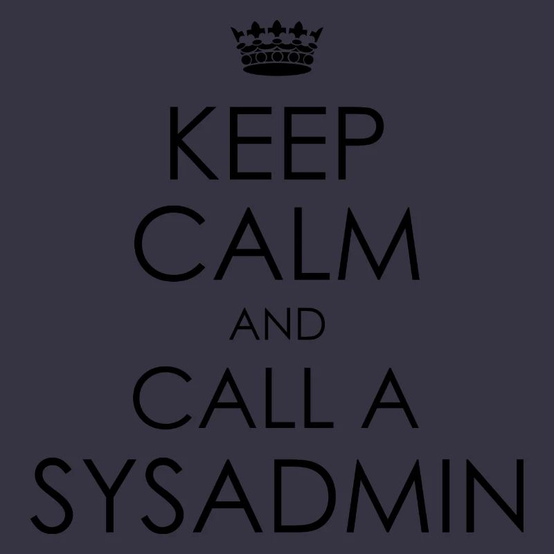 call sysadmin