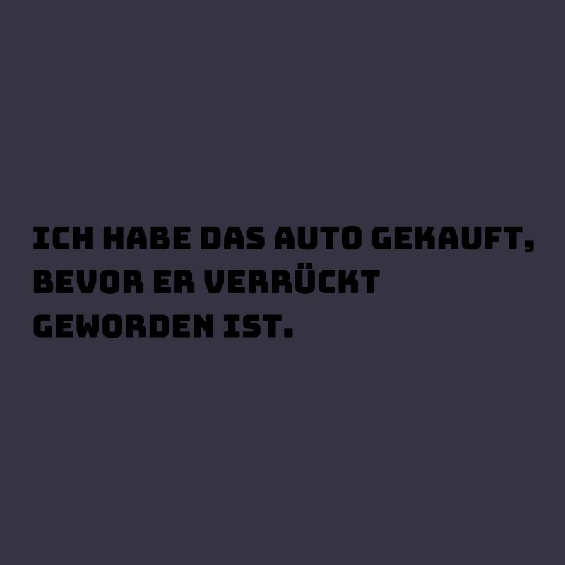 Lustiger E-Auto Aufkleber
