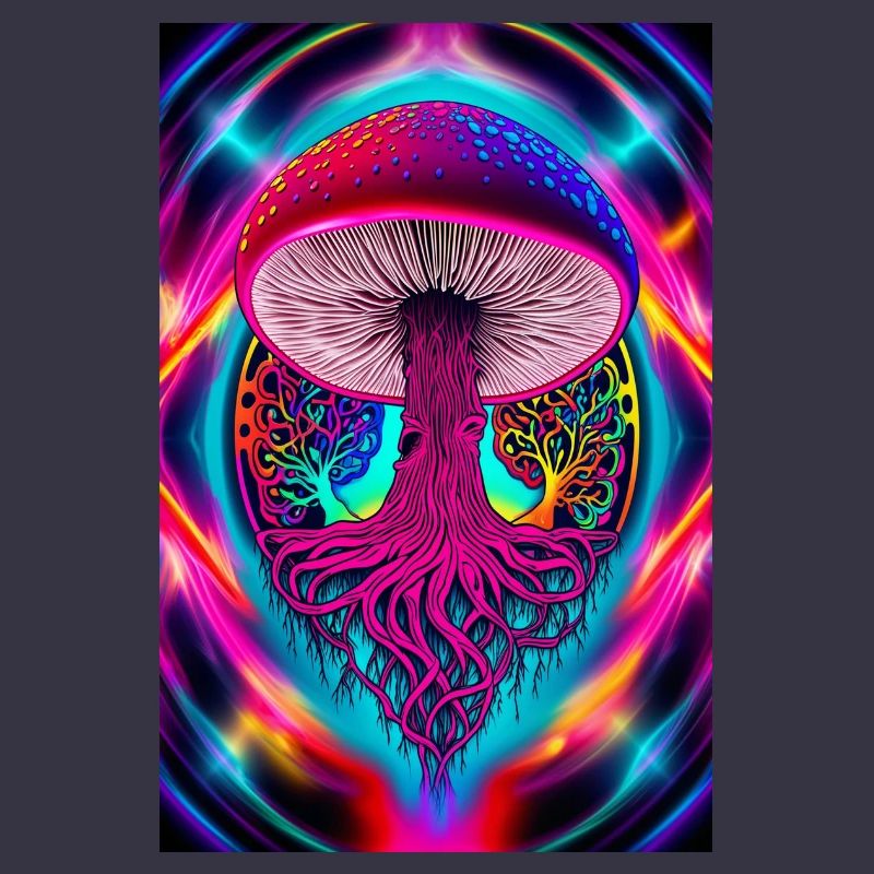 Psychedelischer Pilz