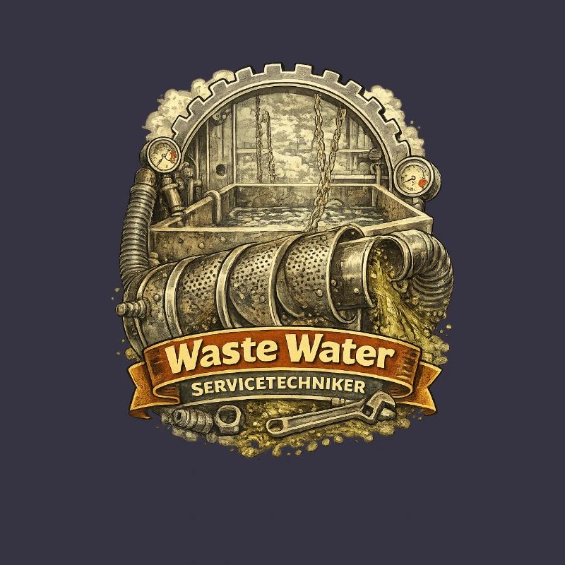 Waste Water Service-Techniker Steampunk