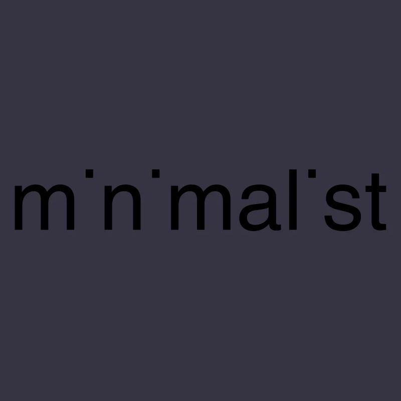 minimalistisch