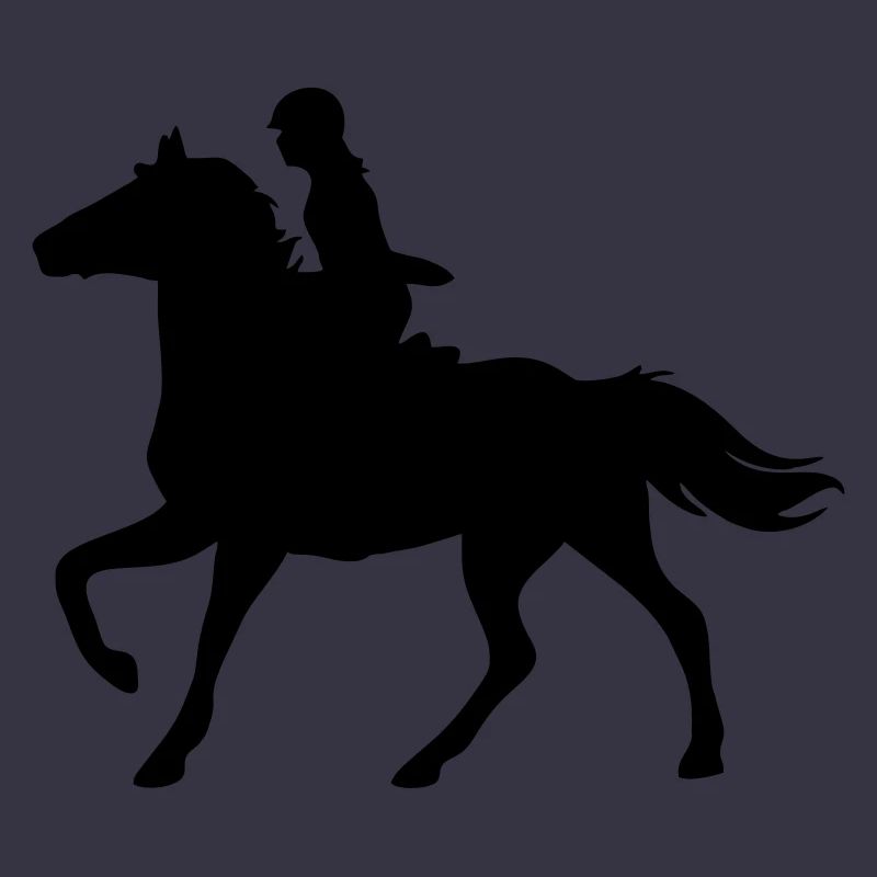 Mädchen mit Pferd
