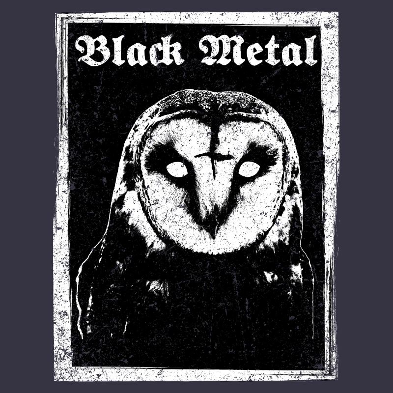 Black Metal Eule