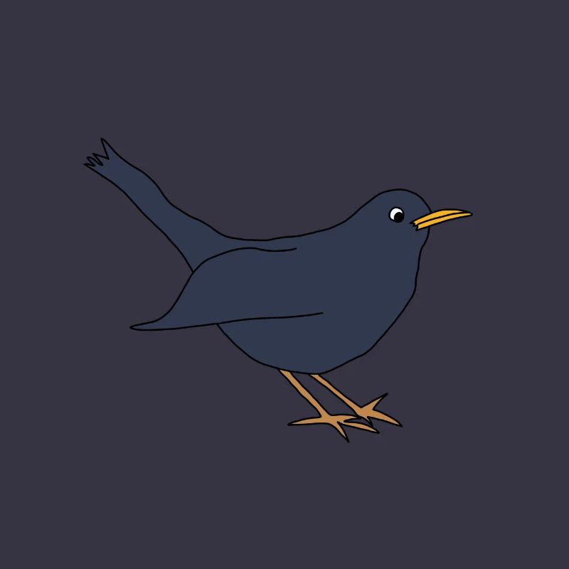 Amsel *** blanko