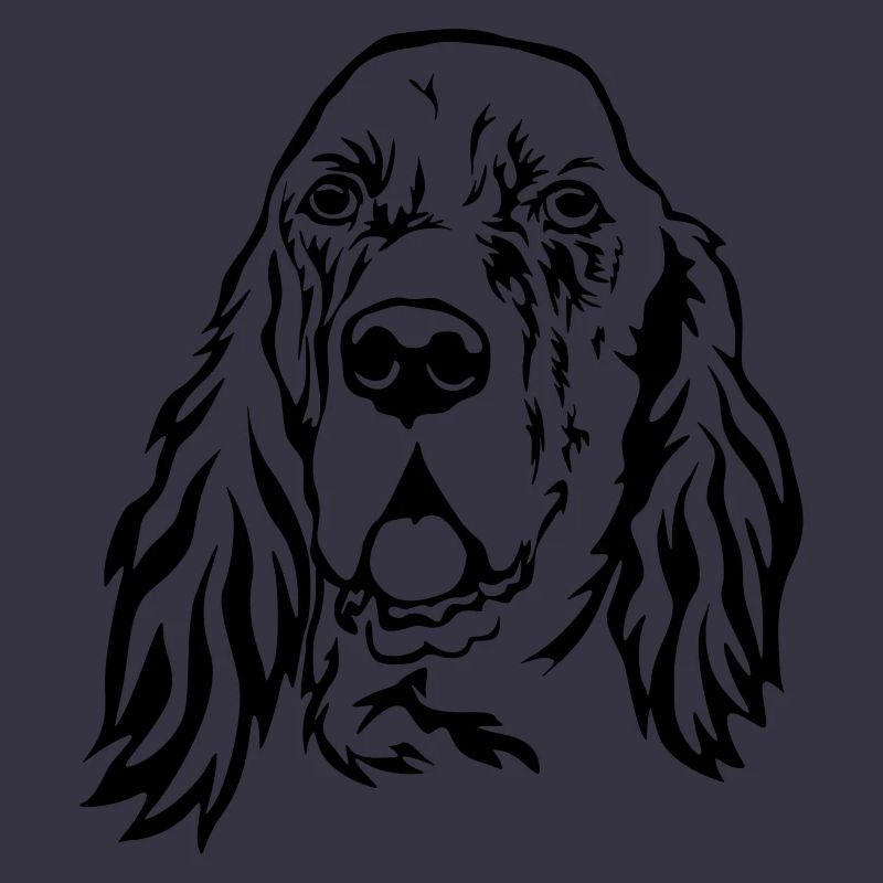 Englischer Setter Kopf