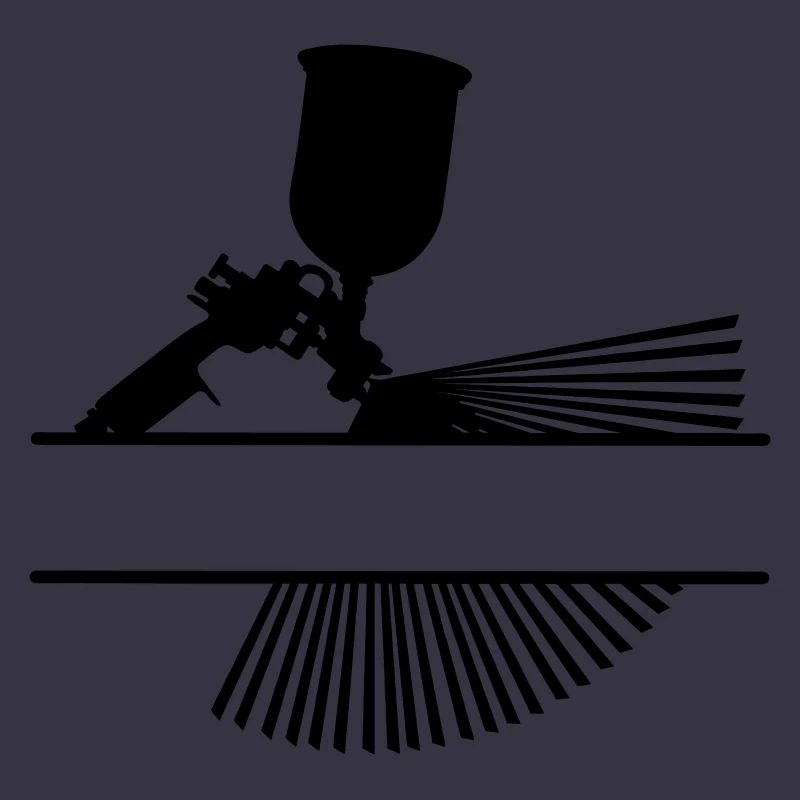 Spray mit Textbanner