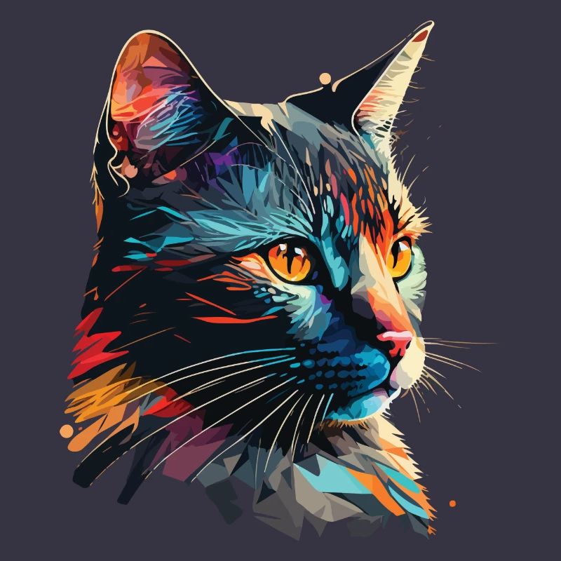 Bunte Katze