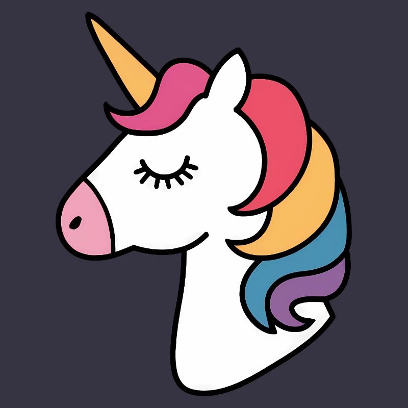 Regenbogen-Einhorn