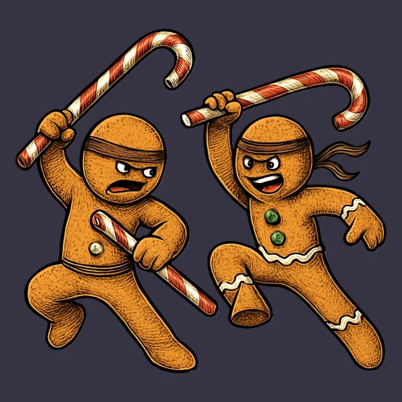 Weihnachts-Lebkuchenmänner