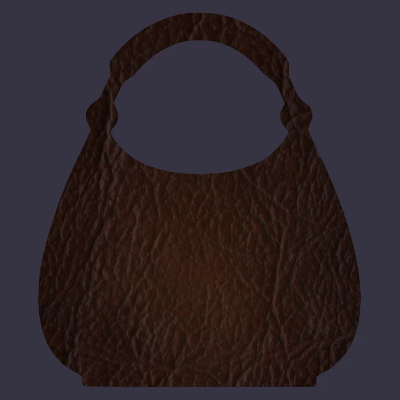 Braune Ledertaschentextur