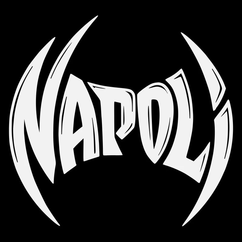 Napoli Crest Typography