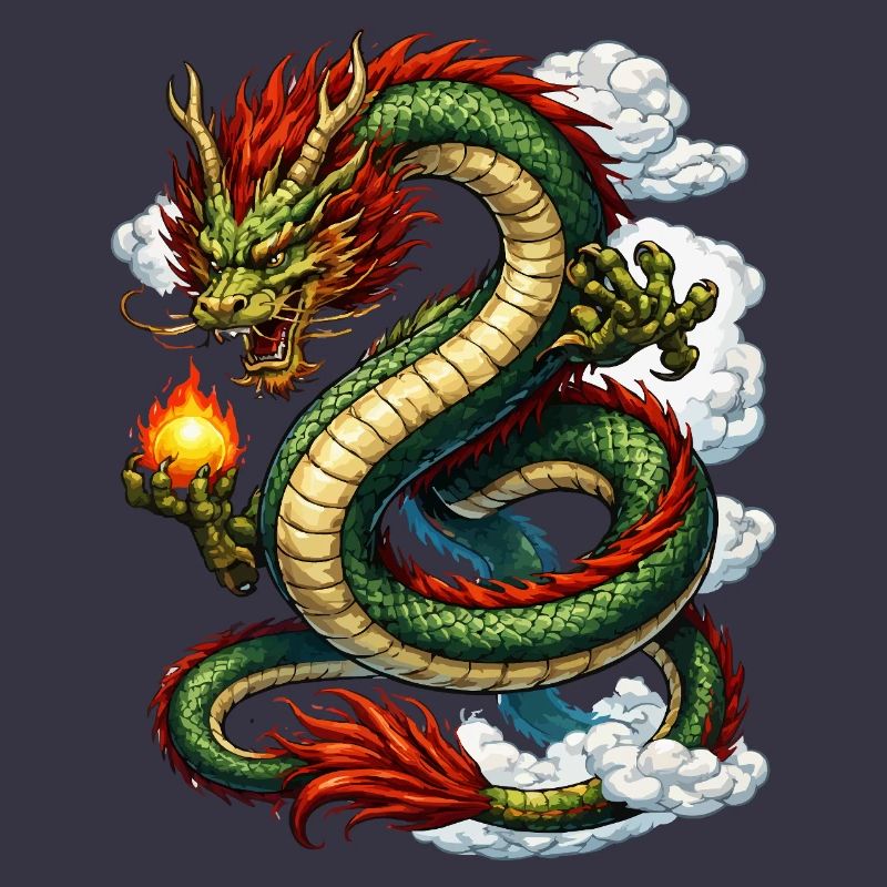 Drache Comic