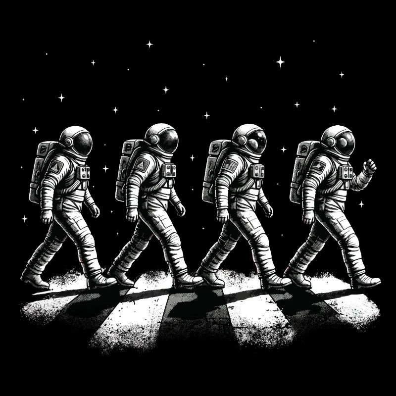 Exploration spatiale des astronautes marchants