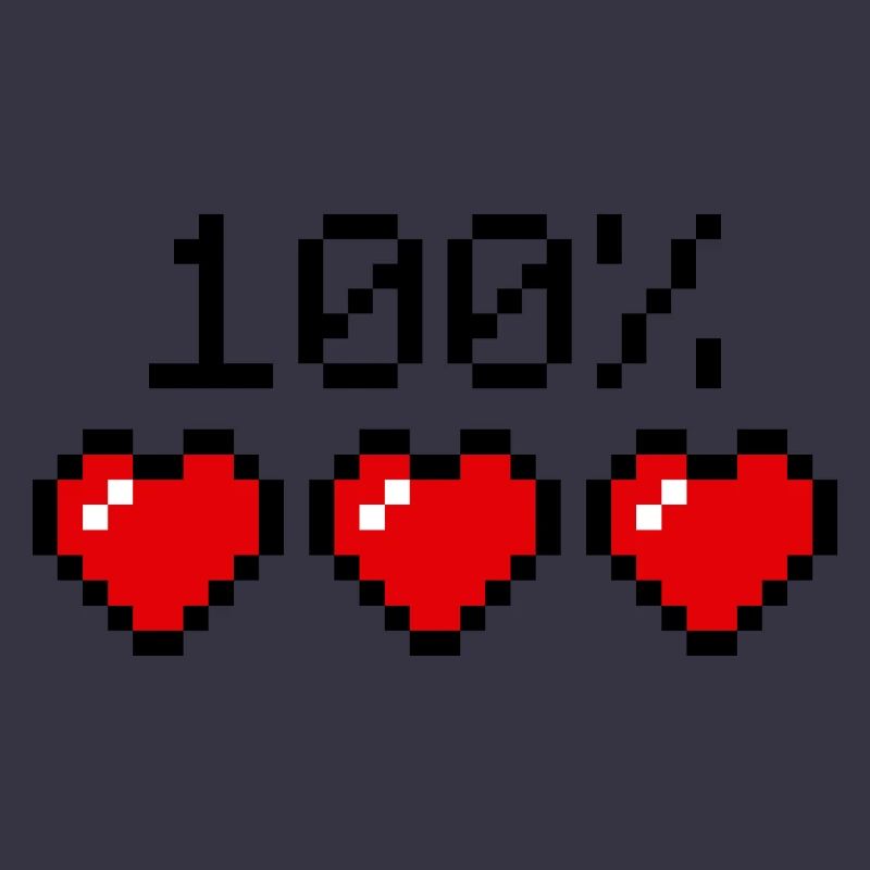 Hundertprozent Statement Partner oder Sportler