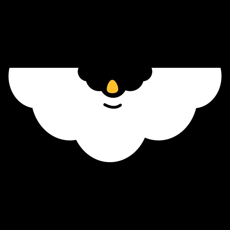 Cuddly Cloud Face