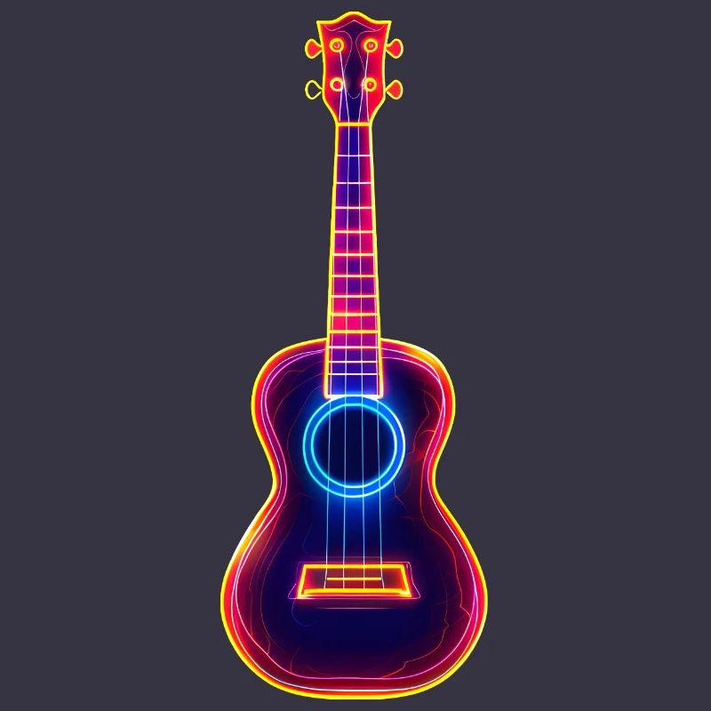 Retro Ukulele Synthwave