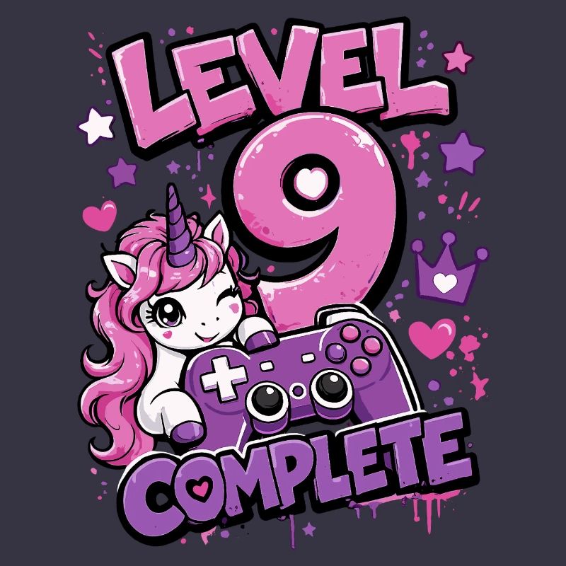 Level 9 Complete Einhorn Controller Mädchen 