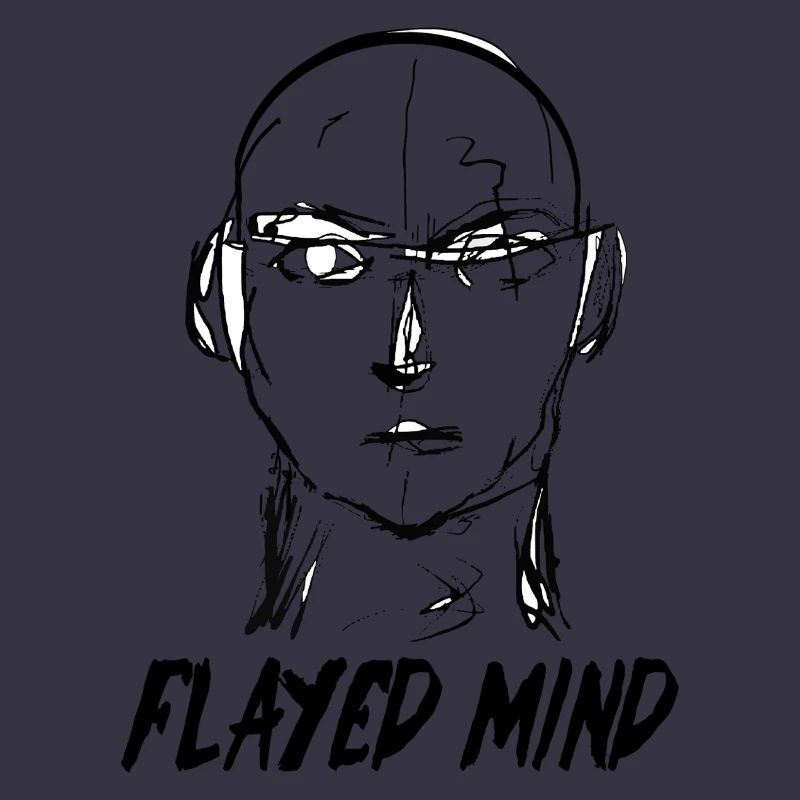 Flayed Mind schwarz