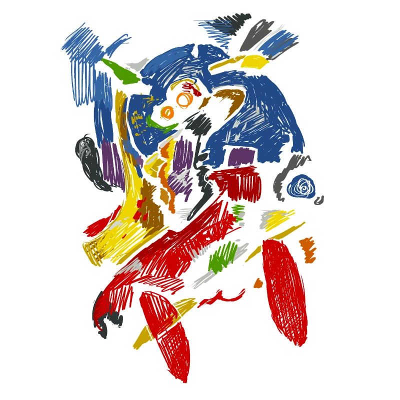 Abstract Pop Art
