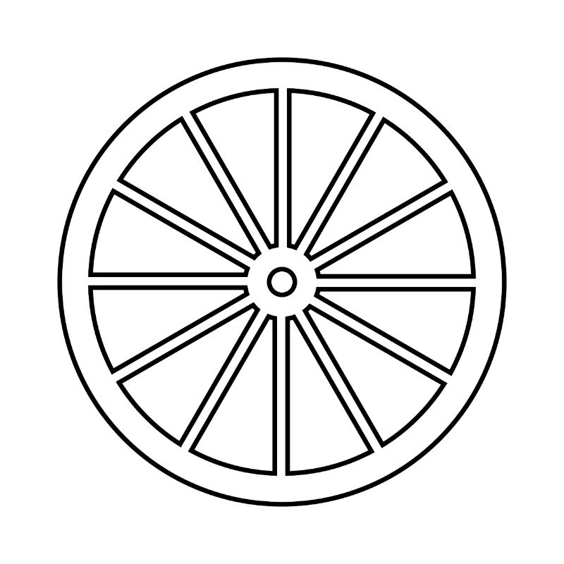 Roue de chariot
