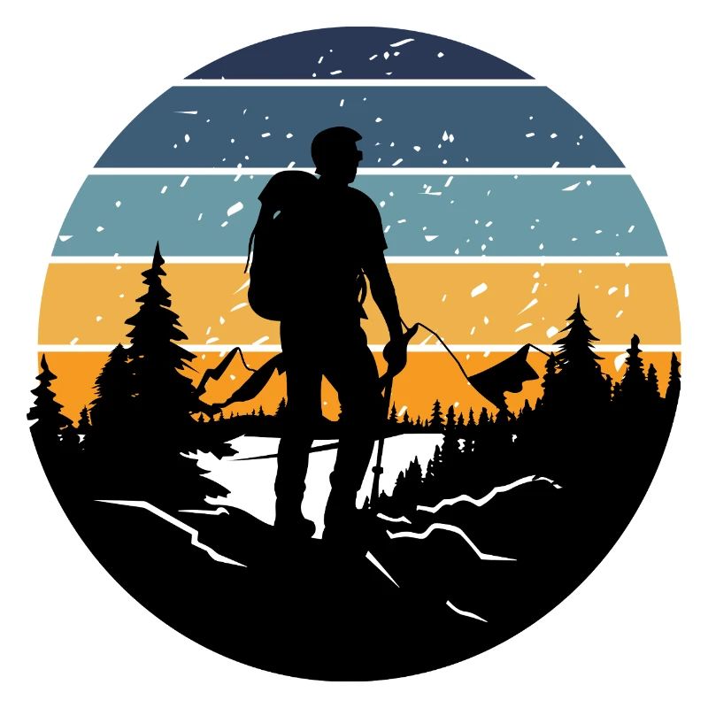 Retro-Schlafenszeitwanderer