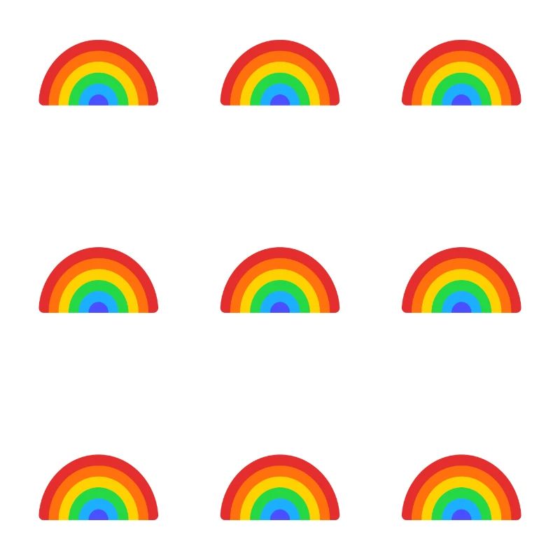 Rainbow Pattern - Happy Pride